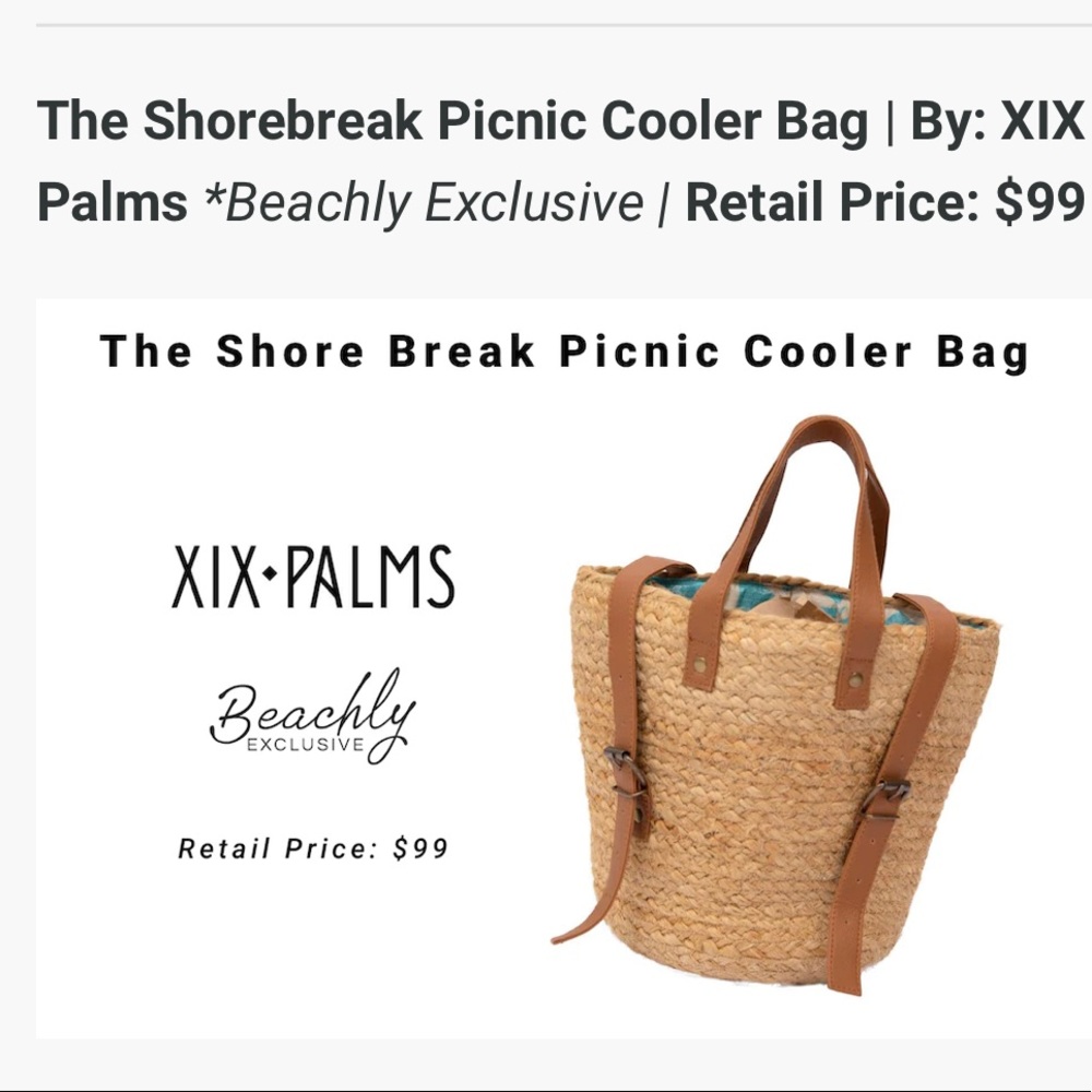 The Shorebreak Picnic Cooler Bag/Backpack